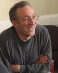 playwright Billy Aronson, at a rehearsal of his play Bleep this bleep