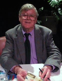 Earl Hamner at the Hamner Theater in 2007