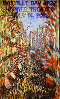 Claude Monet, La rue Montorgueil à Paris. Fête du 30 juin 1878